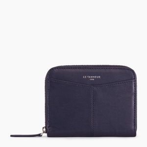 Le Tanneur Zipped Charlotte Smooth Leather Coin Purse